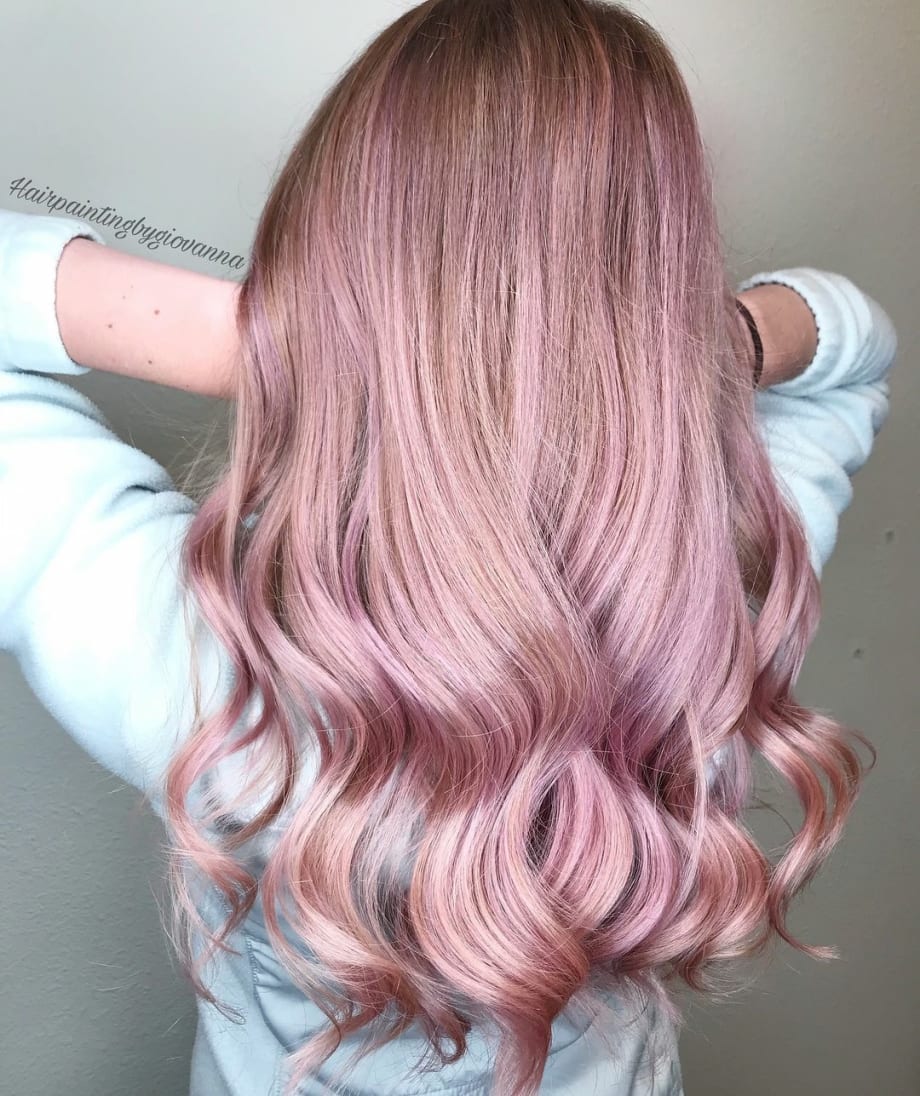 MAKEOVER: Faded Balayage To Pink Melt