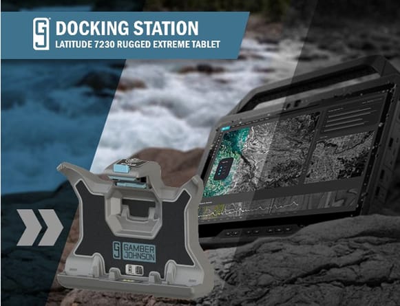 Docking Station for Rugged Extreme Tablet Allows for Flexibility