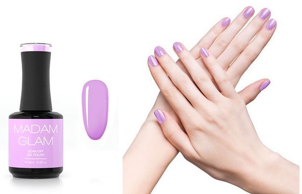 Pastel Gel Polishes for Summer from Madam Glam