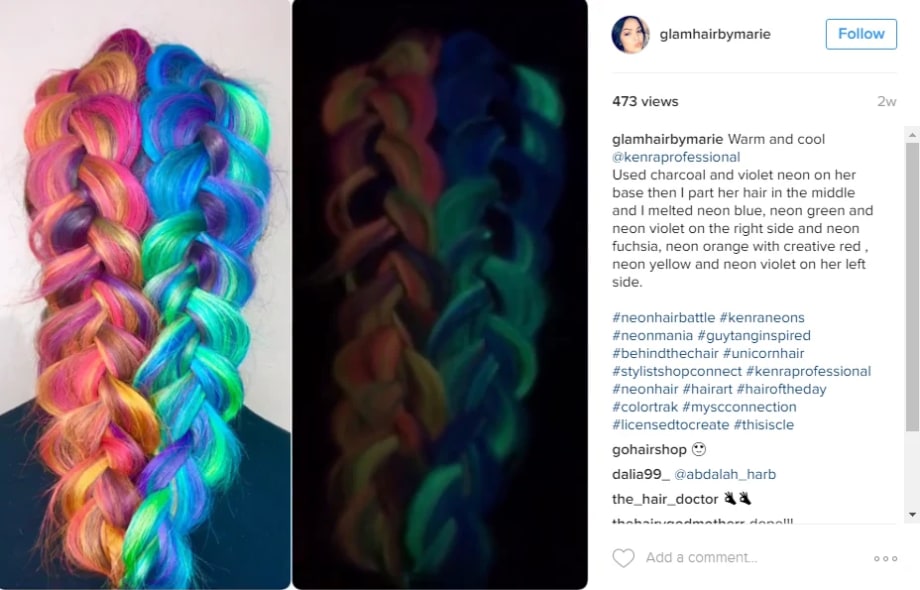 Turn Down the Lights: Glow-in-the-Dark Hair and Nail Inspiration
