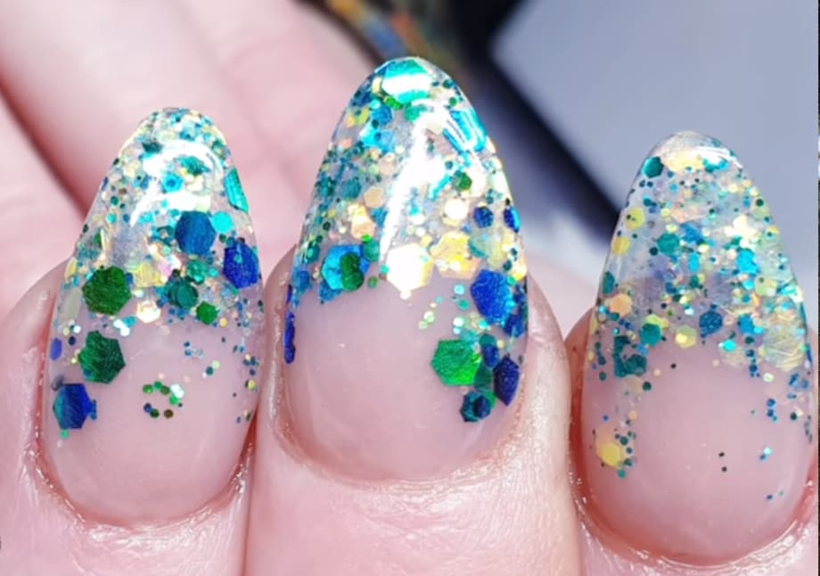 Glitter Fade Acrylic Redesign Tutorial
