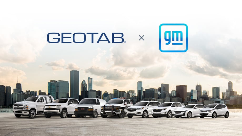 Geotab Partners with GM to Provide Telematics Solution