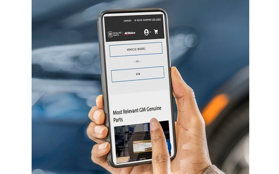 General Motors Expands Digital Commerce with Launch of Online Parts Sales