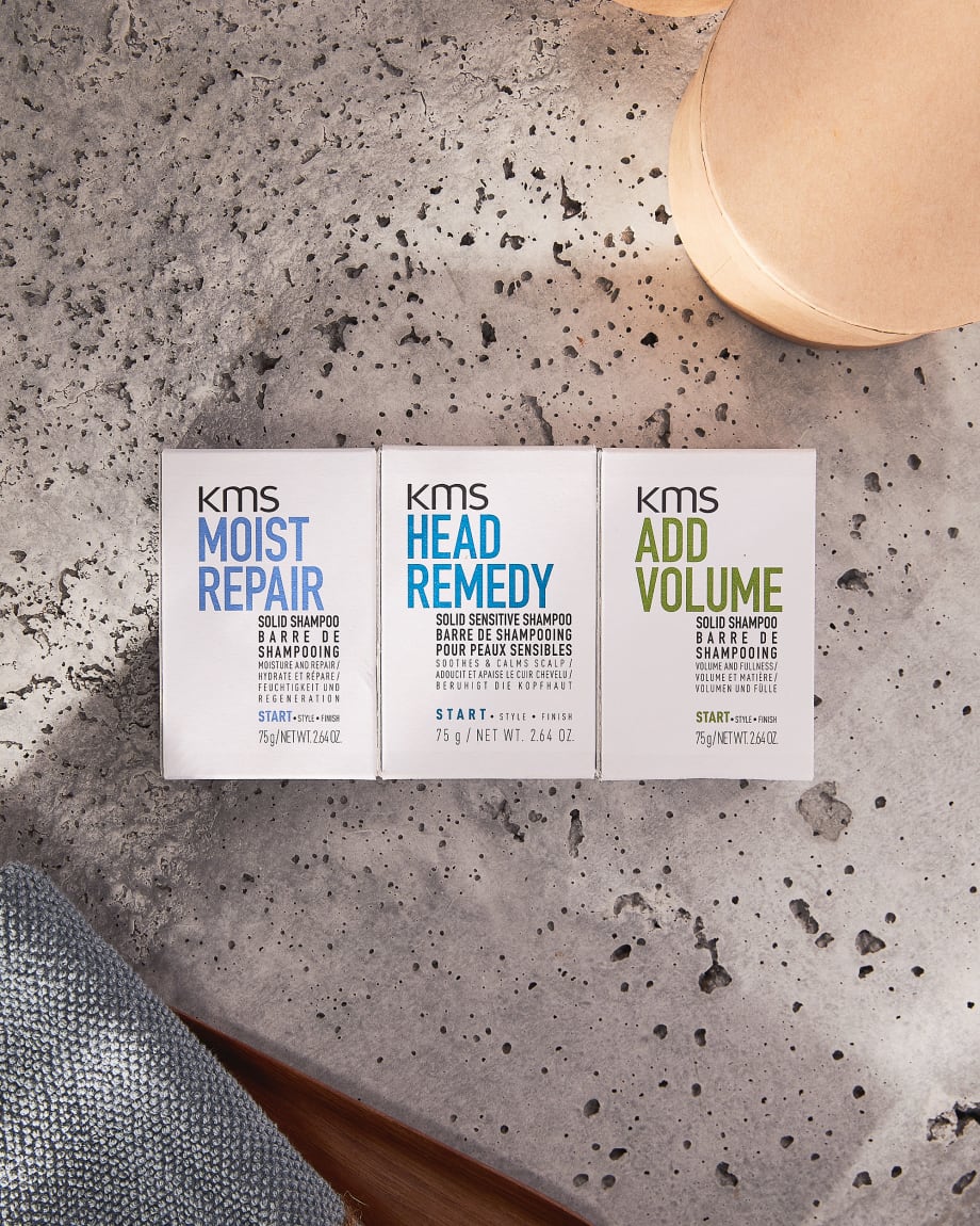 Same But Solid: Introducing New KMS Shampoo Bars