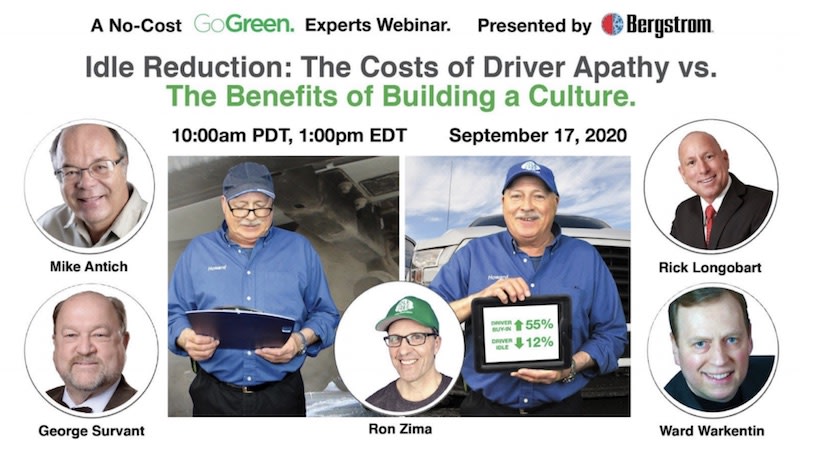Experts Webinar to Cover Cost & Opportunity Metrics of Idling Engines in Fleets