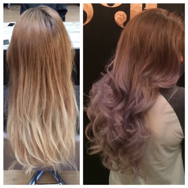 Balayage And Fun Color For The Adventurous Client