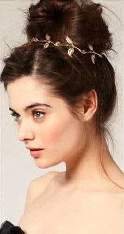 How-To: The Gold-Leaf Topknot