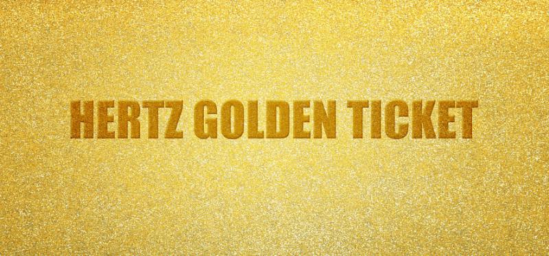 Hertz Launches Golden Tickets Drawing in Europe