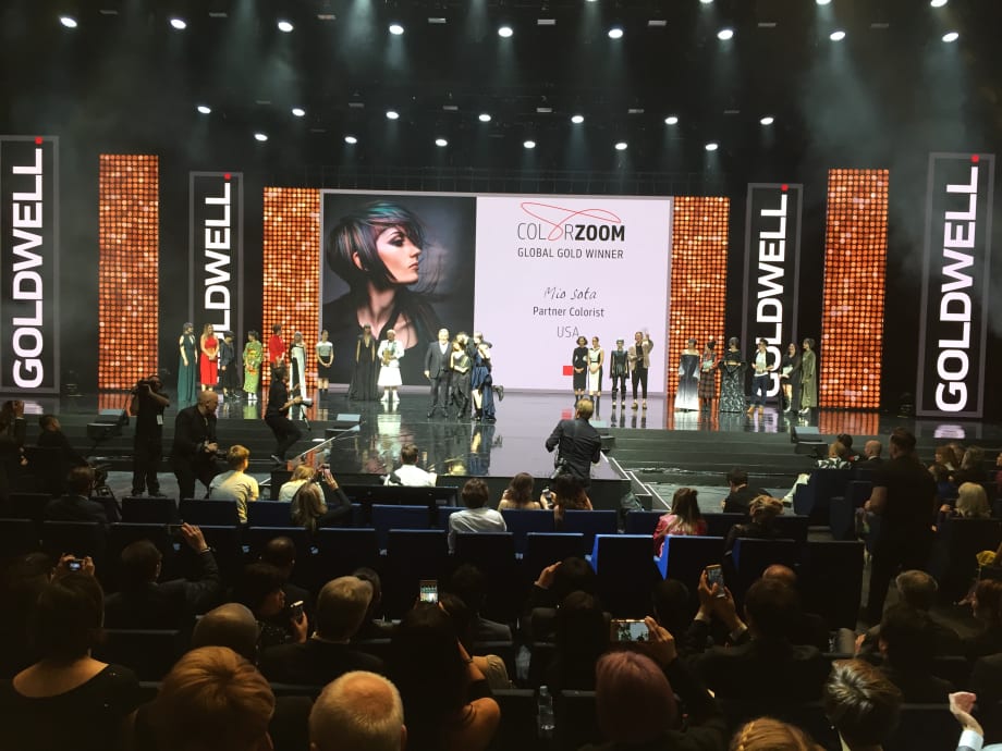 Goldwell Color Zoom Celebrates Winners in Barcelona