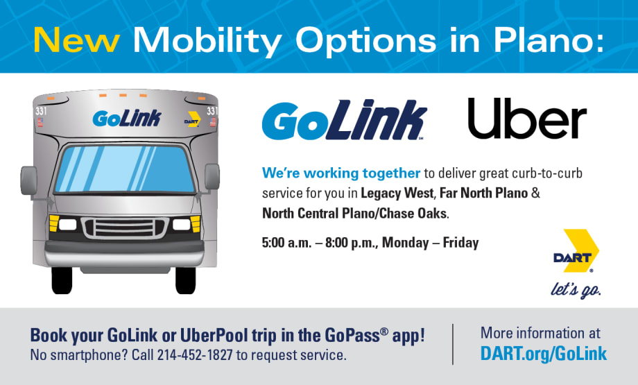 DART, Uber team for new transportation offering