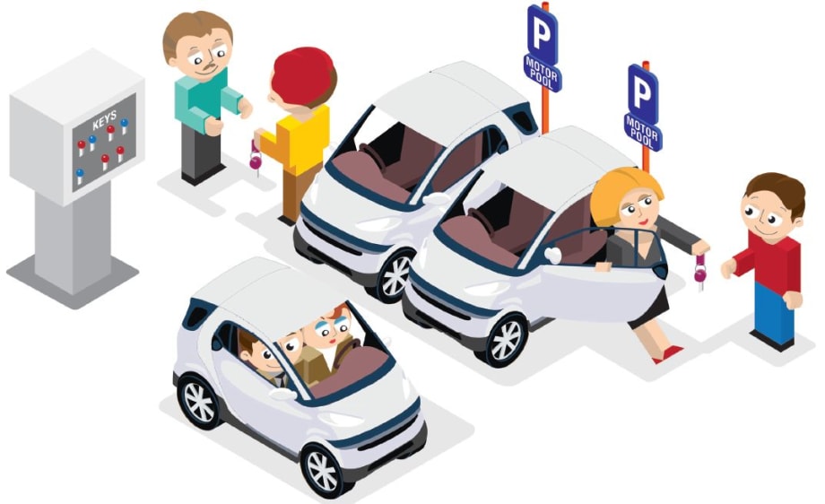 Fleets Find Savings with Motor Pool Technology