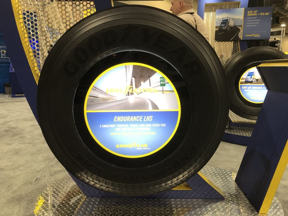 Goodyear Unveils New Long-Haul Steer Tire