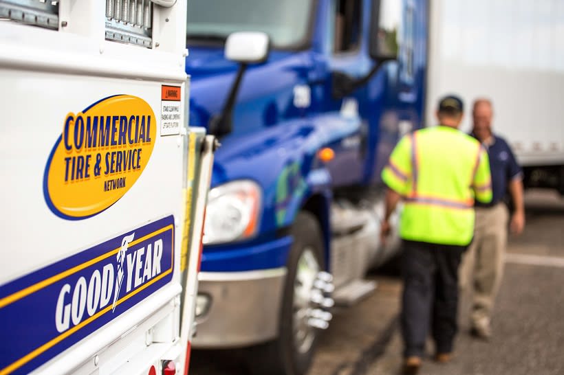 Goodyear Roadside Service Program Helps 2-Millionth Truck