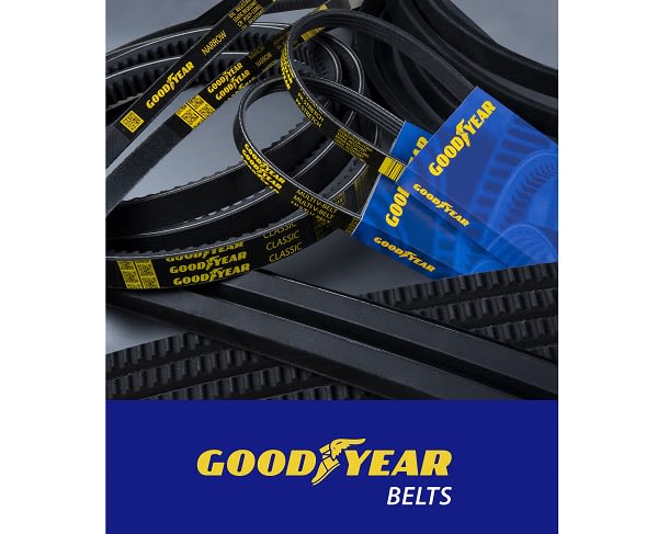Goodyear Introduces New Line of Power Transmission Belts