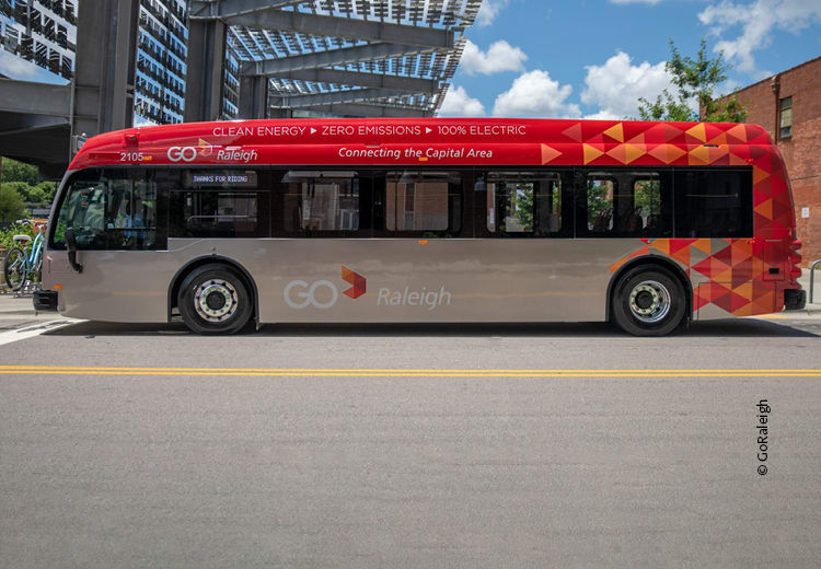 GoRaleigh, INIT partner for Electric Fleet Smart Charge Management System