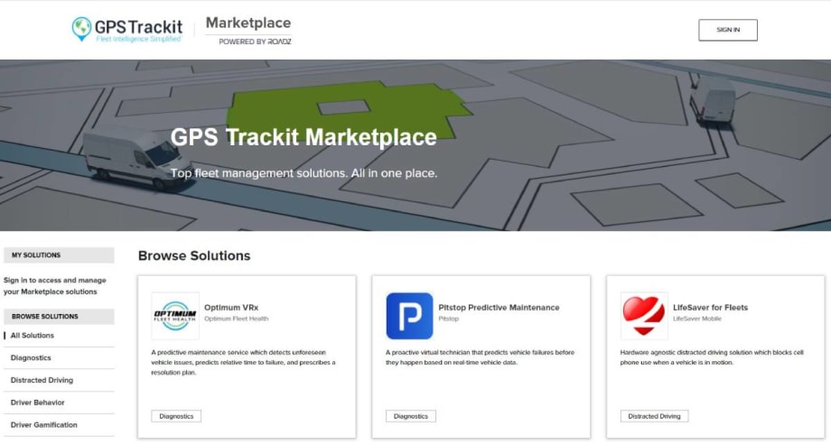 GPS Trackit Launches Digital Fleet Management Marketplace
