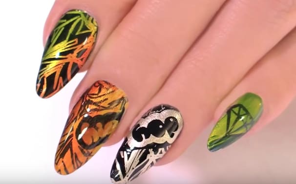 Graffiti Nail Art With Caption Graffiti Artist Kit 2