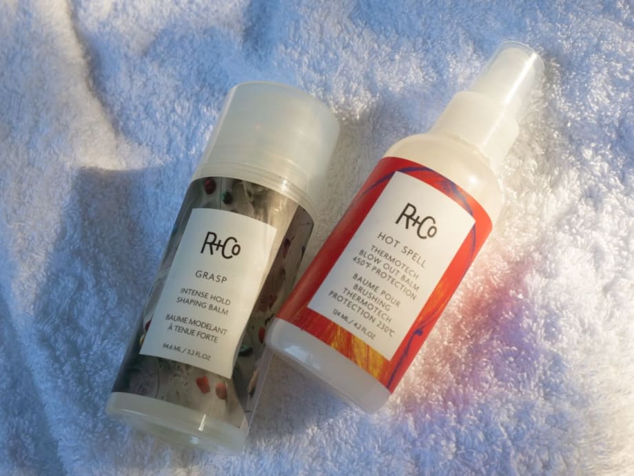 R+Co Launches HOT SPELL ThermoTech Blow Out Balm + GRASP Intense Hold Shaping Balm