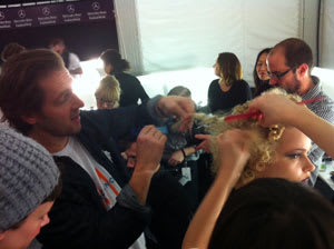 FASHION WEEK: Peter Gray Used Moroccanoil for Badgley Mischka