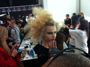 FASHION WEEK: Peter Gray Used Moroccanoil for Badgley Mischka