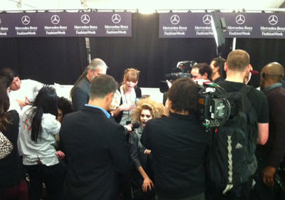FASHION WEEK: Peter Gray Used Moroccanoil for Badgley Mischka