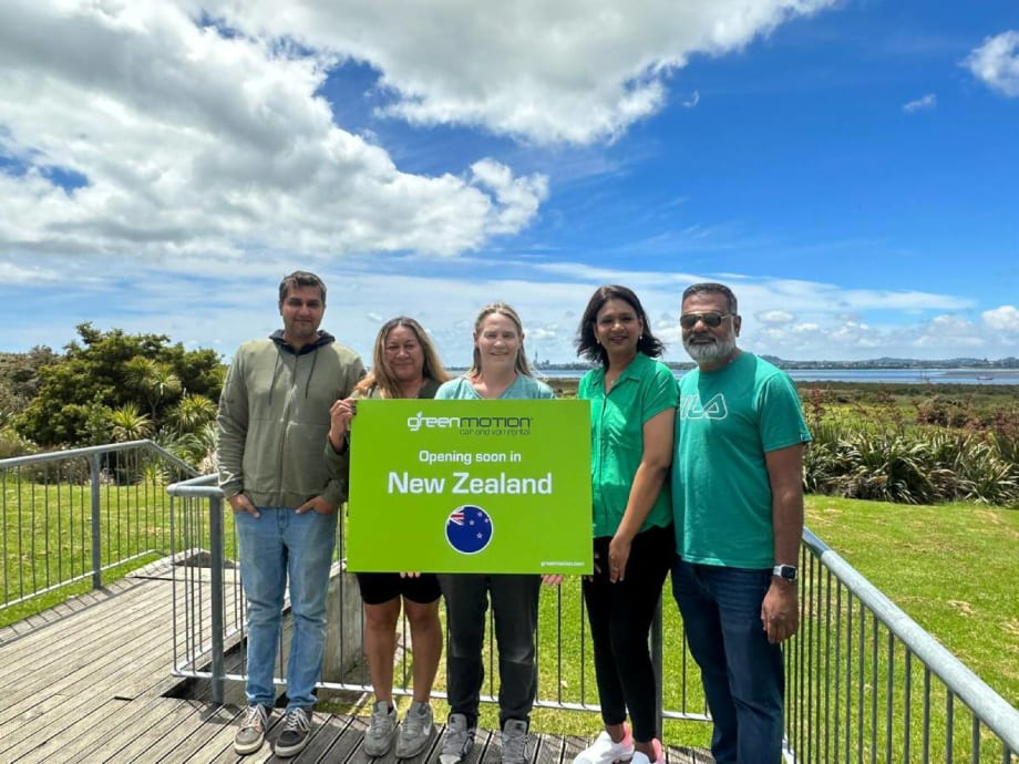 Green Motion Appoints Master Franchise for New Zealand