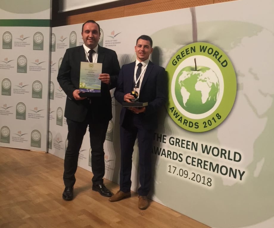 Green Motion Wins Green World Environment Award
