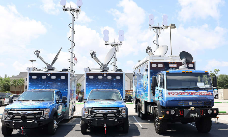 Gulf Coast State College Receives Three Frontline Communications Disaster Response Vehicles