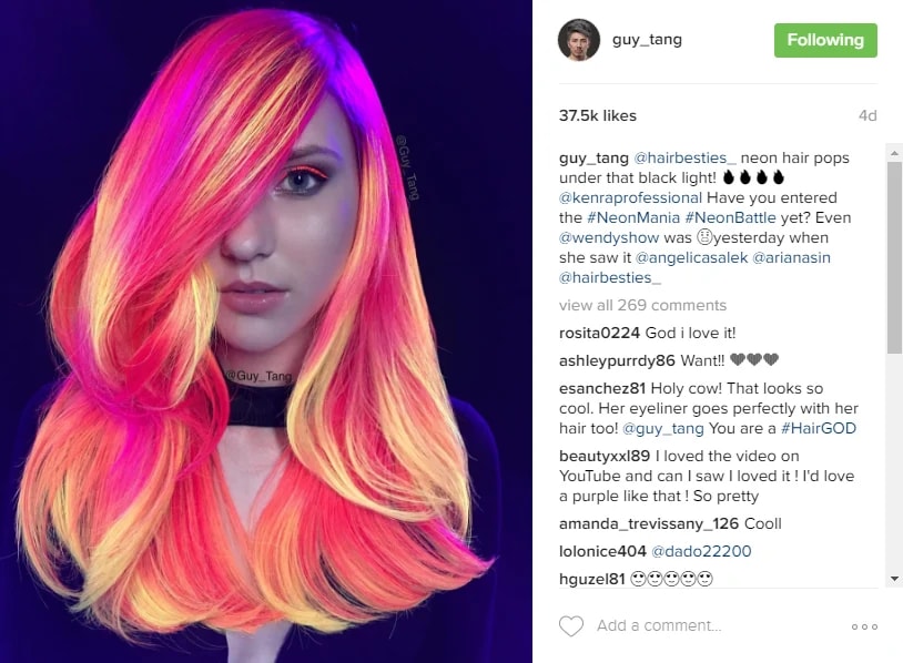 Turn Down the Lights: Glow-in-the-Dark Hair and Nail Inspiration