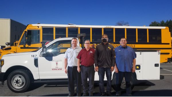 Georgia School Bus Mechanics Help Revive Coworker Having Heart Attack
