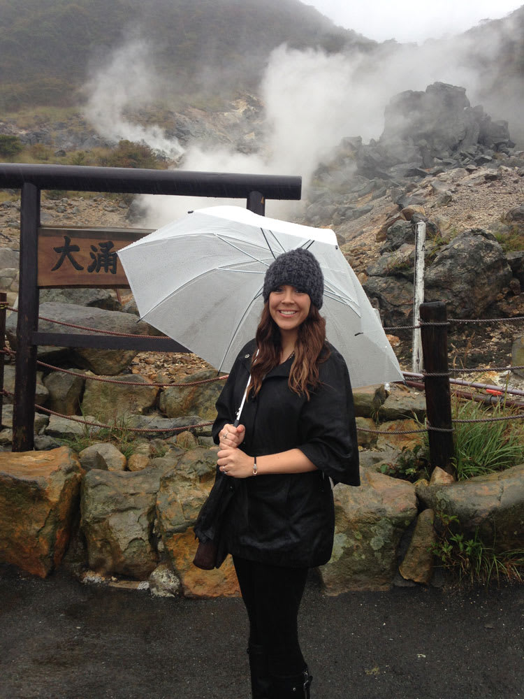 A Japanese Rainstorm Inspires a Greek Headband Twist