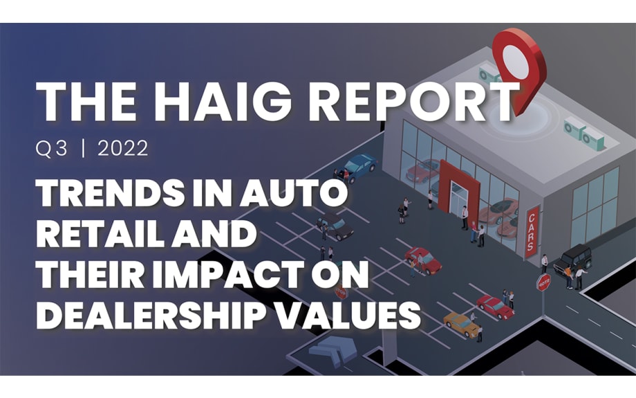 Dealership Profits Dip Slightly Along with Blue Sky Values, but the Seller's Market Continues