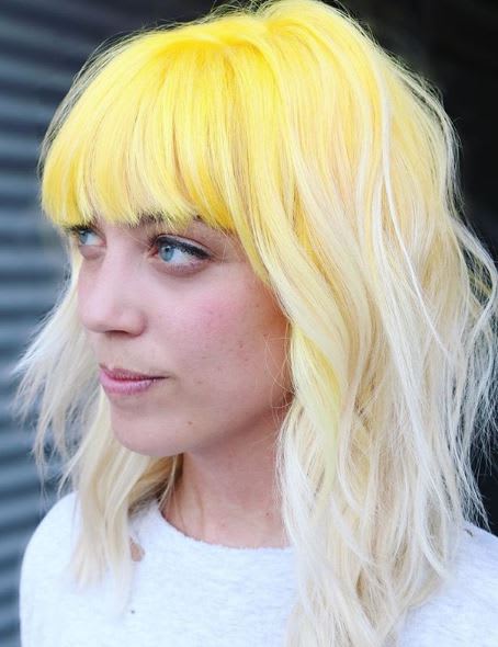Get the Look: Platinum with a Punch of Yellow Using Matrix SoColor Cult