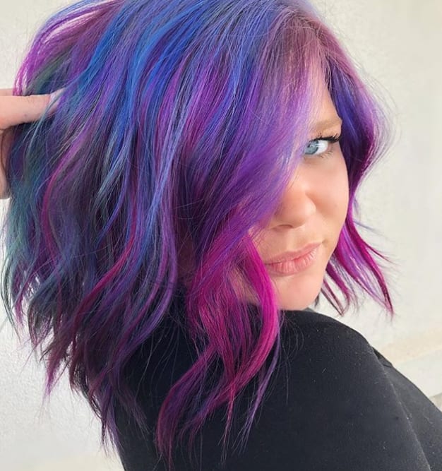 You Have to See This Mermaid Hair Color Created with L'anza VIBES