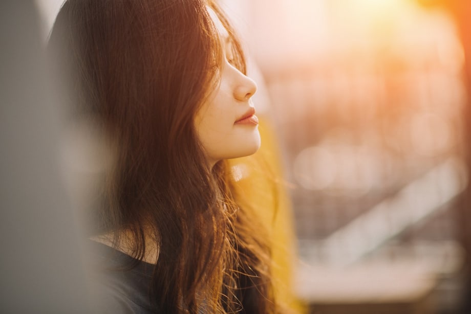 A woman alone