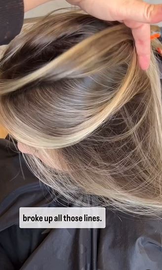 Blonde hair