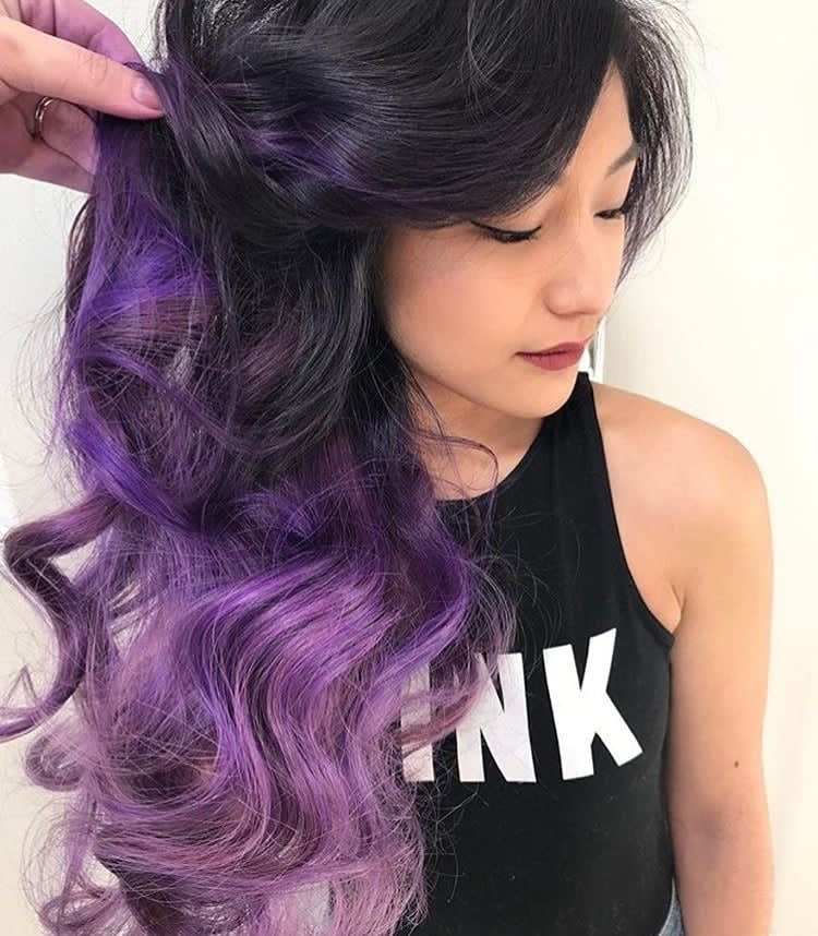 Playing With Purple: Image Gallery of Gorgeous Purple Hair Color