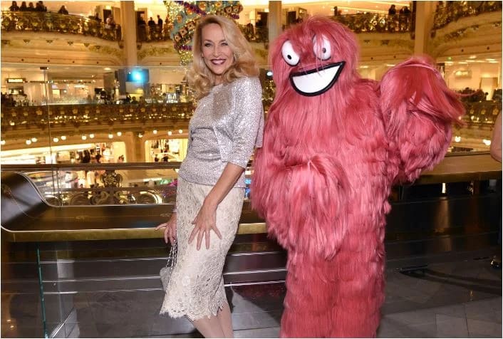 Hairdreams "Monster" and Supermodel Jerry Hall Ring in the Holidays in Paris