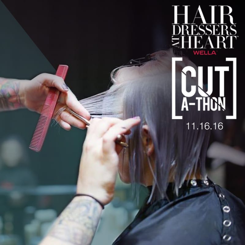Join Wella and OPI for Hairdressers at Heart Cut-A-Thon Benefitting Homeless Youth