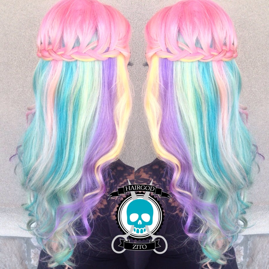 HOW TO: Pastel Rainbow