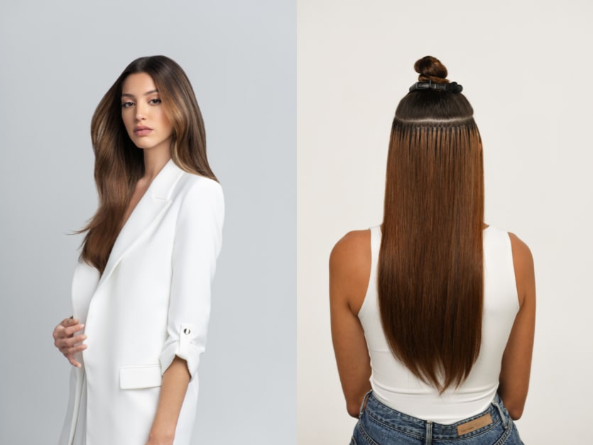 Keratin Thermal Fusion From Hairtalk: Soft, Flexible, Matte Bonds for Volume, Color and Length