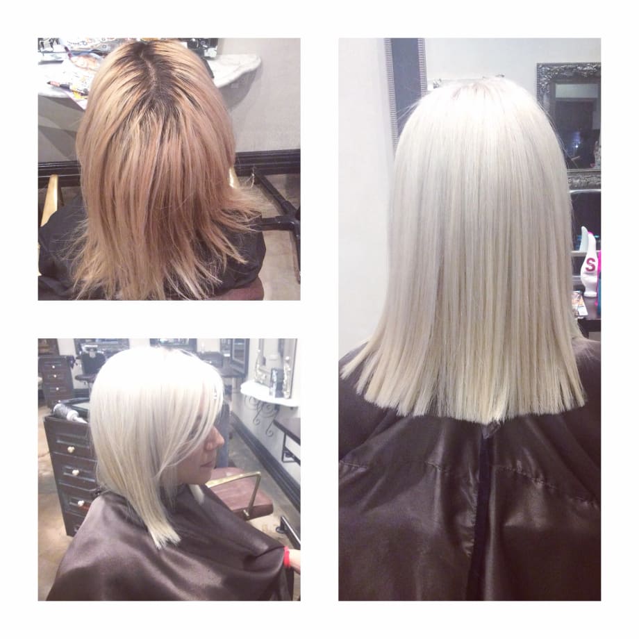 TRANSFORMATION: White Out Blonde
