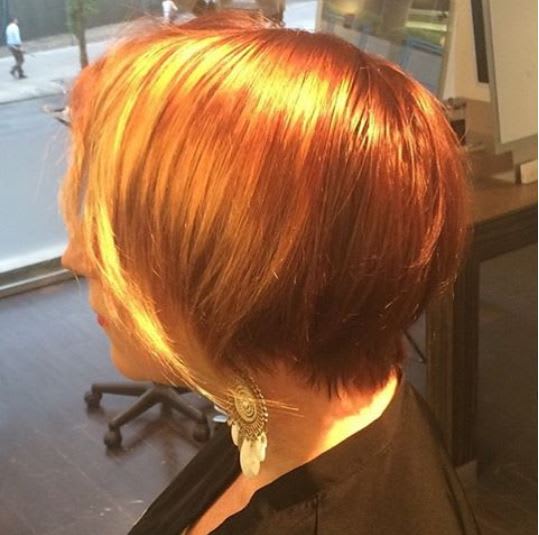 Haircolor has Gone Holographic with the Newest Trend - Hand-Pressed Color!