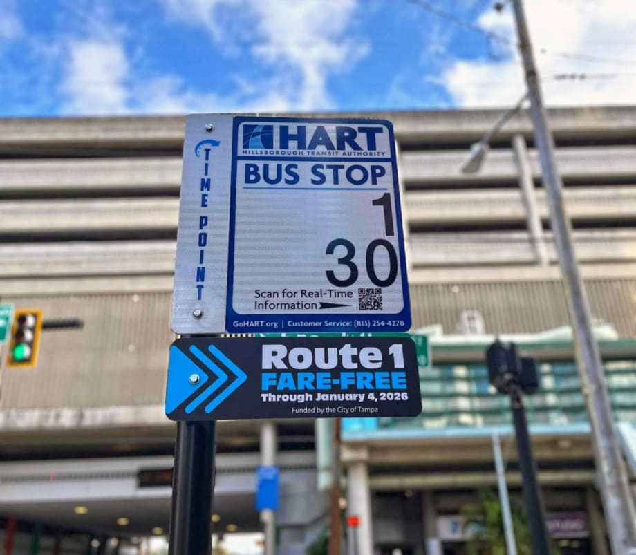 Tampa's HART Makes Most Popular Route Fare Free