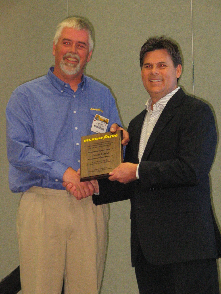 Goodyear Names 30th Highway Hero: Jason Harte