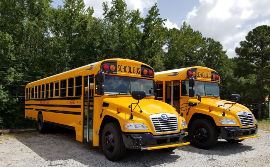 Georgia District Receives 2 New School Buses, Adds Antimicrobial Treatment