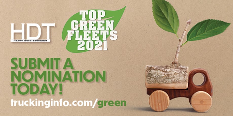 HDT Opens Nominations for 2021 Top Green Fleets