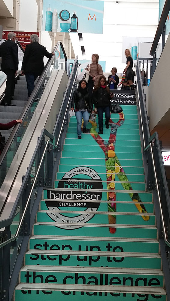 Did You Walk 5,000+ Steps at ABS? Big Success for Healthy Hairdresser Day!
