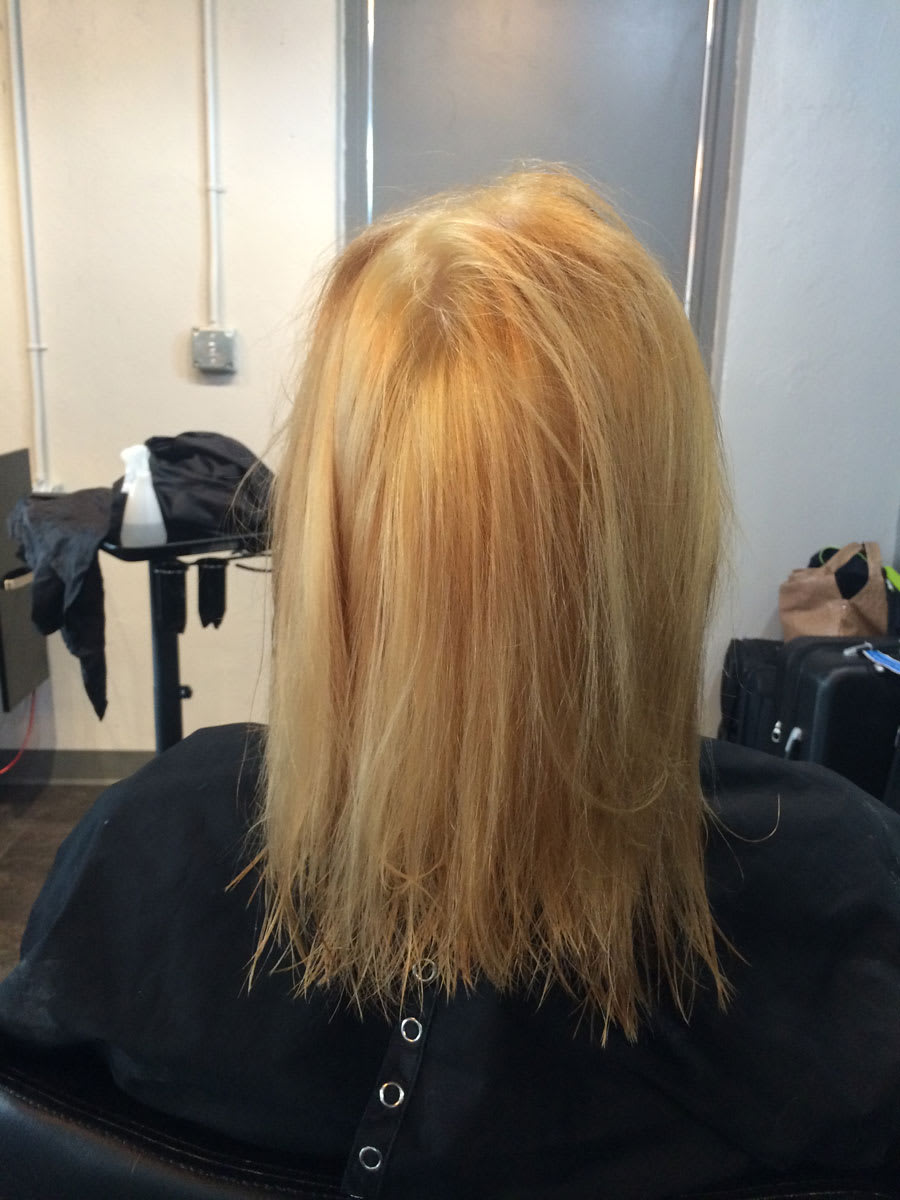 TRANSFORMATION: Level 4 Perm Dye to Dimensional Blonde in ONE DAY!