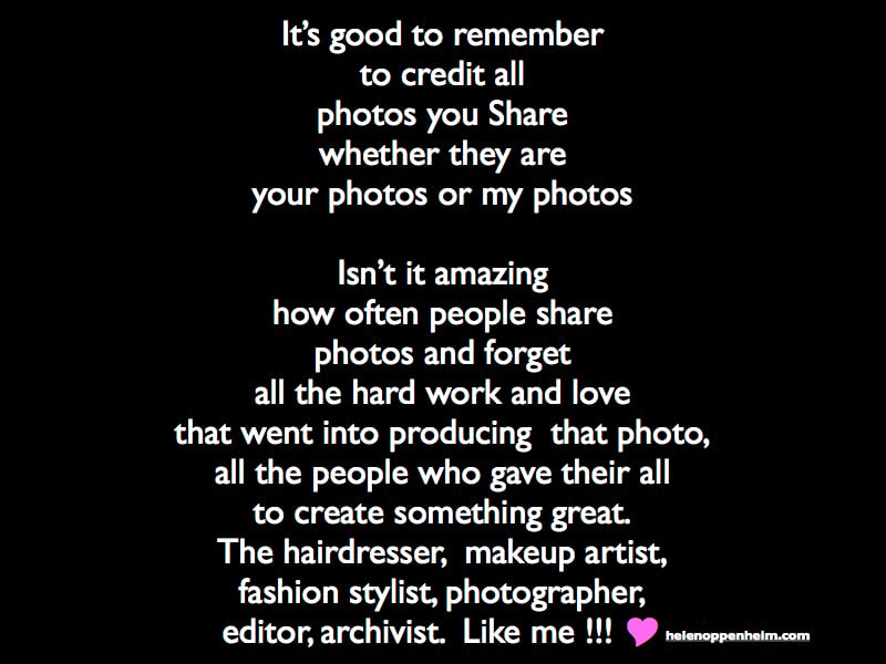 Why You Should Credit All Photos You Share